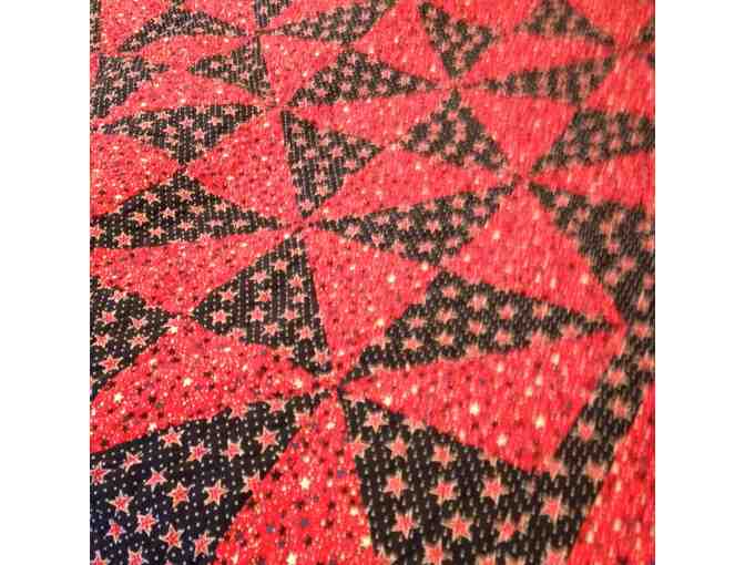 Warm and Cozy Reversible Americana Quilted Throw!