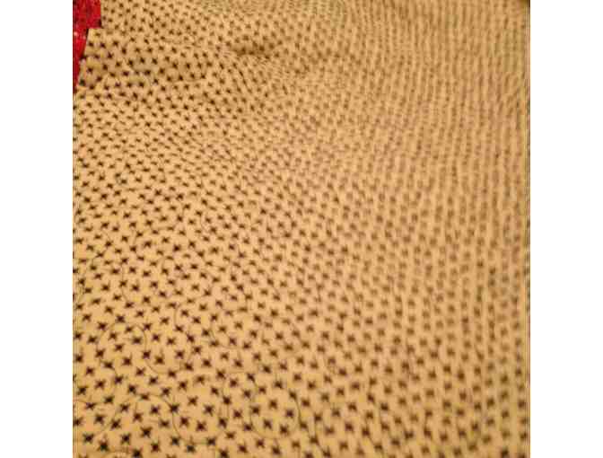 Warm and Cozy Reversible Americana Quilted Throw!