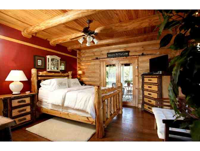 2 Weekday Nights at Log House South of Fort Worth on Acreage!  Heavenly Retreat!