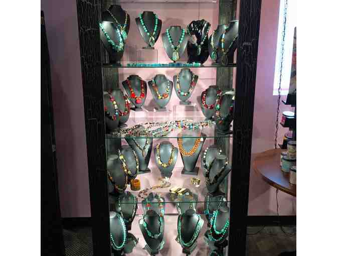 Necklace and Earrings from Patricia Turner of Georgetown, Texas!