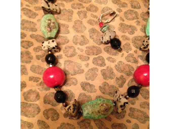 Necklace and Earrings from Patricia Turner of Georgetown, Texas!