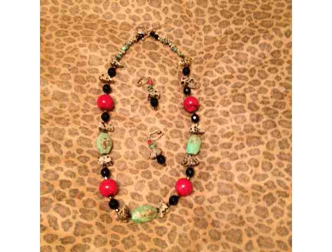 Necklace and Earrings from Patricia Turner of Georgetown, Texas!