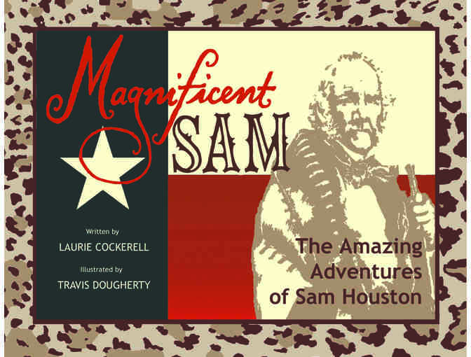 'MAGNIFICENT SAM' AWARD WINNING BOOK BY LAURIE COCKERELL!  Autographed!
