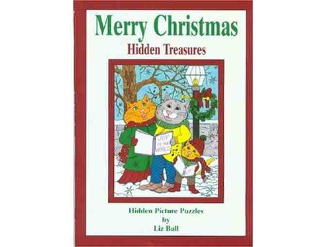 'HOLIDAY HIDDEN TREASURES' BY LIZ BALL, AUTOGRAPHED!  PERFECT FOR ANY AGE!