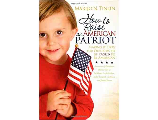 'HOW TO RAISE AN AMERICAN PATRIOT BY MARIJO TINLIN:   Three Autographs!!