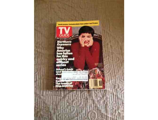 Personally Autographed 1991 'TV Guide' featuring Janine Turner and Northern Exposure!