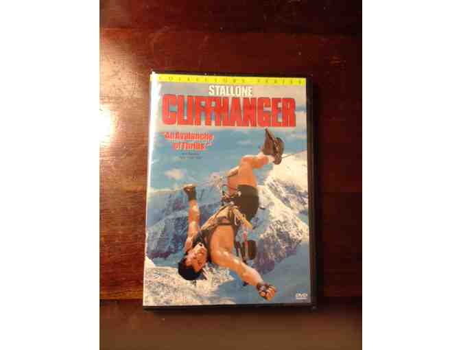 A Collector's Edition of the thrilling 'CLIFFHANGER' Movie, Autographed by Janine Turner!!