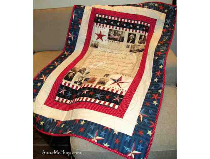 An Heirloom for Generations! 'LIBERTY' Quilt! Specially Made for Constituting America!