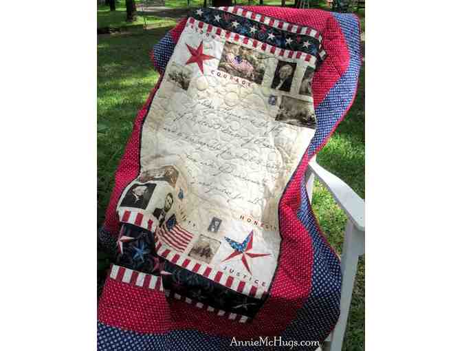 An Heirloom for Generations! 'LIBERTY' Quilt! Specially Made for Constituting America!