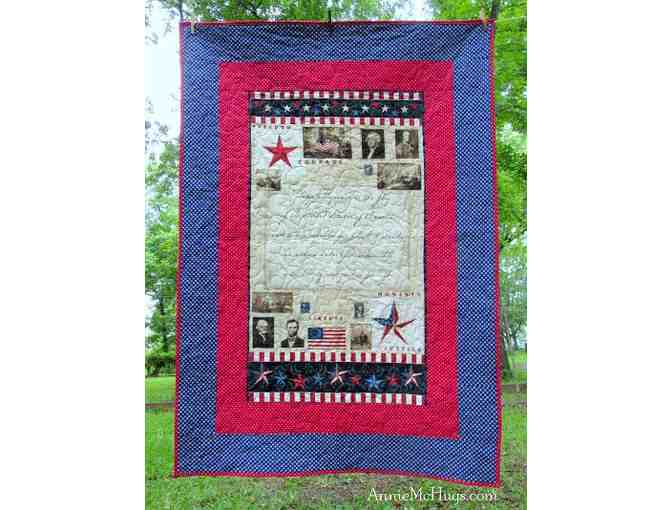 An Heirloom for Generations! 'LIBERTY' Quilt! Specially Made for Constituting America!