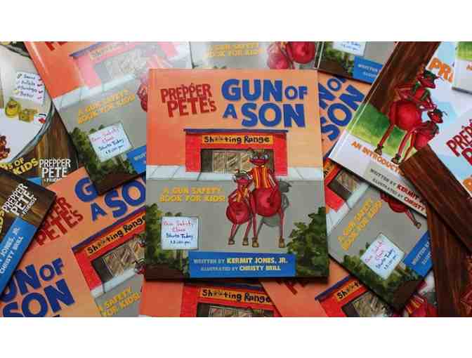 Set of 4 ' Be Prepared' Books, 'Prepper Pete and Friends!' For Children!  Autographed!