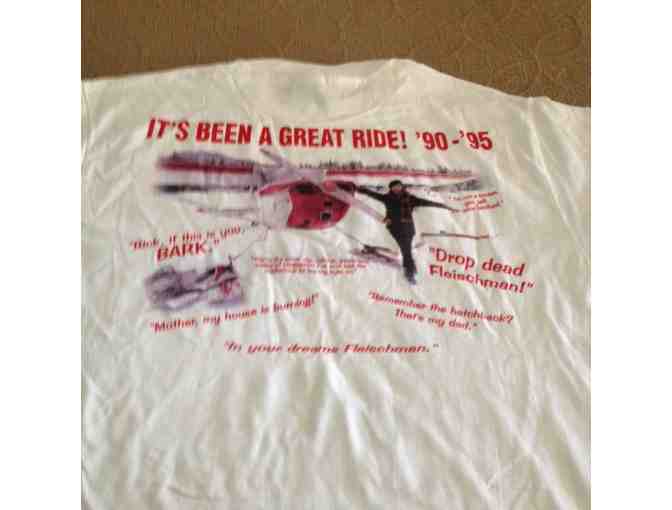 T-Shirt Janine Turner Created At End of Filming of Northern Exposure!  Autographed!  XL