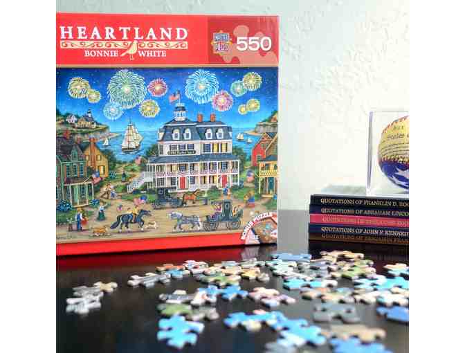 Summer Family Fun!   'American Heartland Fireworks Finale 550 Puzzle'