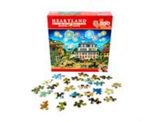 Summer Family Fun!   'American Heartland Fireworks Finale 550 Puzzle'