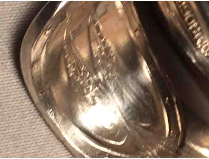 'Dwight Eisenhower' Vintage Silverware Ring by Kaleb Harvey of 'IMPERFEKTHINGS'