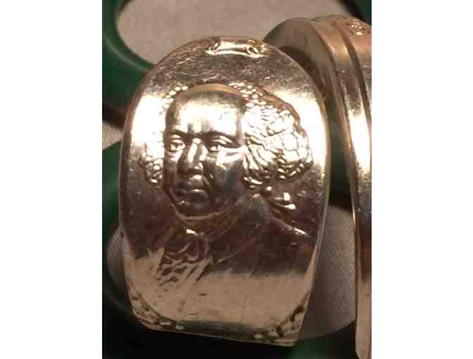'John Adams' Vintage Silverware Ring by Kaleb Harvey of 'IMPERFEKTHINGS'!
