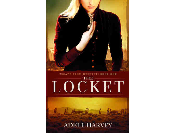 'The Locket: Escape from Deseret' By Adell Harvey!  Autographed Historical Novel