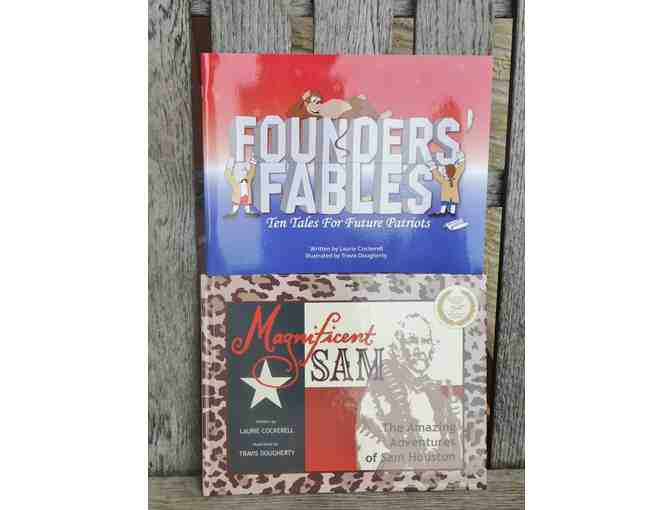 Award Winning 'Founder's Fables' & 'Magnificent Sam'  by Laurie Cockerell!