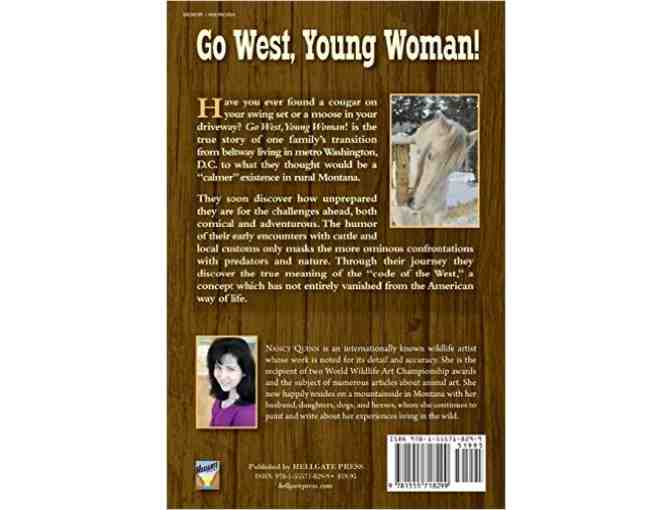 'Go West, Young Woman! From Military Wife to Country Life' by Nancy Quinn! Autographed