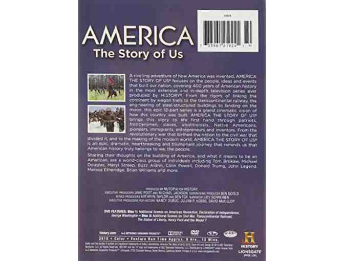 'America, The Story of Us Collection' by History Channel with Liev Schreiber!