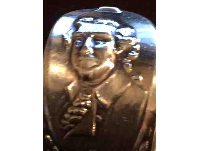 'Thomas Jefferson' Vintage Silverware Ring by Kaleb Harvey of 'IMPERFEKTHINGS'