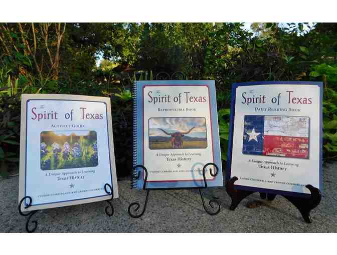 Laurie Cockerell's new Texas History Homeschool Curriculum!  Three Autographed Books!