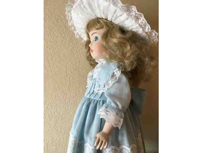 Vintage and Exquisite Hand Painted 16' Doll Donated by Linda Moak of Colorado!