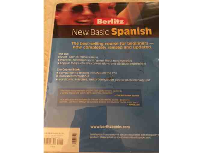 Berlitz 'New Basic Spanish' with Six CDs and Illustrated Course Book!