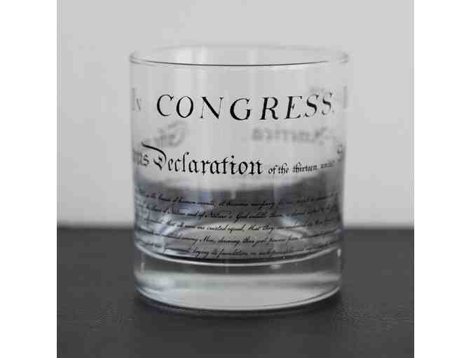 Our Declaration of Independence Rocks Glass!
