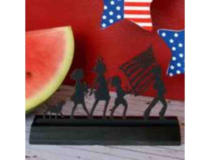 Fourth of July Wood Silhouette!  Fun and Patriotic!