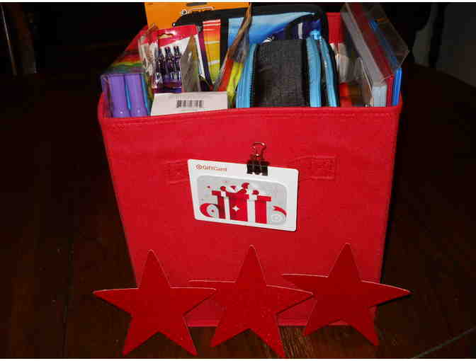 Award Winning Author/Teacher, Nancy Arnold, Creates a  'Teacher's Gift Basket'!