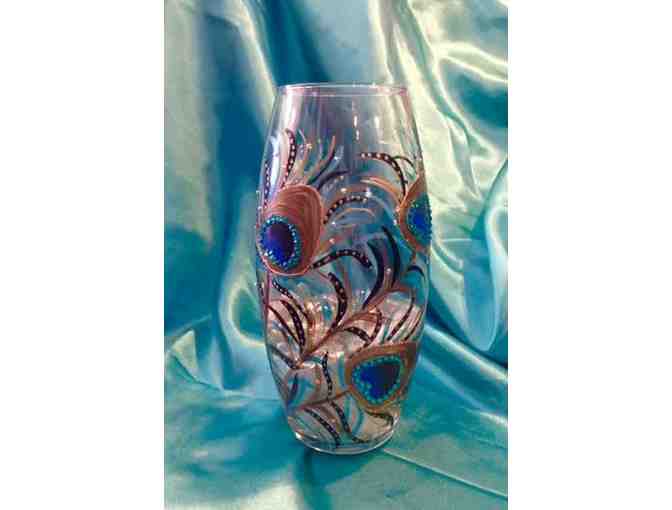 Hand Painted Glasses by the Talented Artist, Sherry O. in Weatherford, Texas!