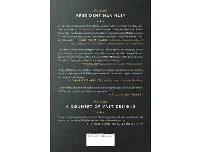 'President McKinley: Architect of the American Century' by Historian Robert Merry