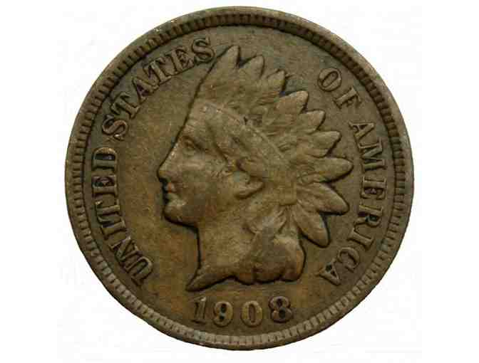 Collectible!  1908 U.S. Indian Head Cent / Penny Coin!