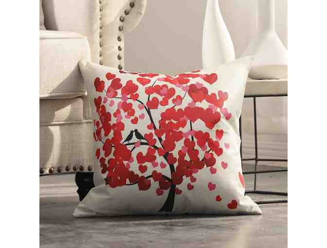 Heart 'Love' Pillow Covers!  Use as Set or Gift to Loved Ones on Special Occassions!