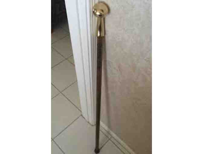 A Texas Made 'Bubba Stik' 36' Walking Stick with Brass Handle! Walk with Attitude!