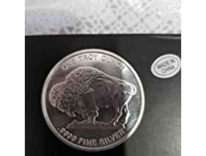 Buffalo Collectible Coin - 1 oz of .999 fine Silver Buffalo Round!