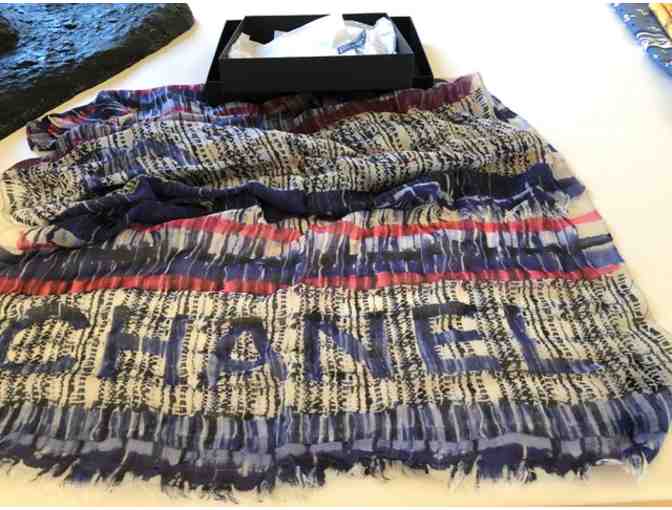 Chanel NEW scarf in original Chanel Gift Box! Cashmere, Silk & Modal! Magnificent!