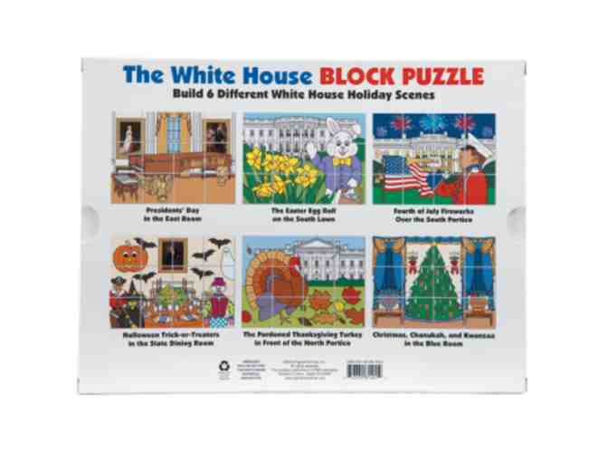 A 'White House Christmas Block Puzzle' from The White House Historical Association!