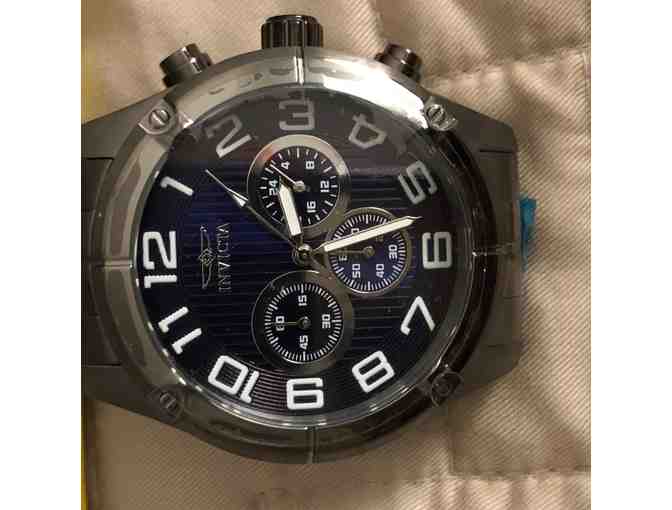 Invicta Mens #16012 Chronograph Watch with Metal Band! New!