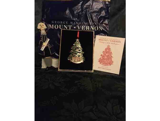 James Madison Christmas Ornament and 2019 Mt. Vernon Christmas Ornament!