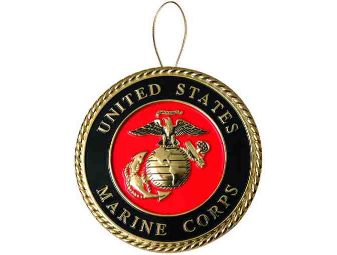 Christmas Ornament For Our Marine Heroes! - Officially Licensed Marine Medallion!