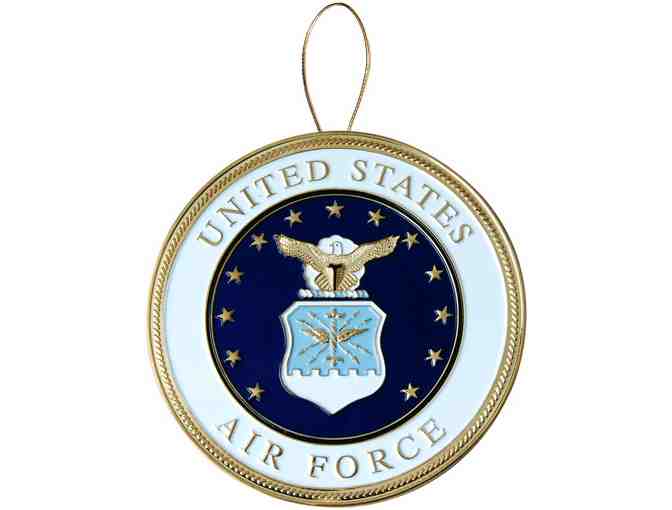 Air Force 'Heroes Series' Christmas Ornament - Officially Licensed Medallion!