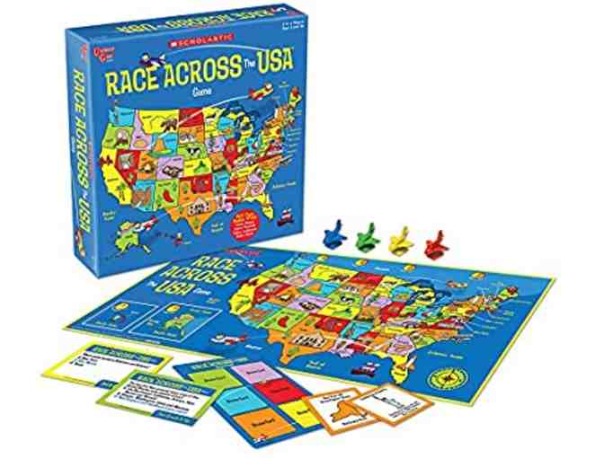 'Scholastic Race Across the USA Game' Have Fun Learning About the States!