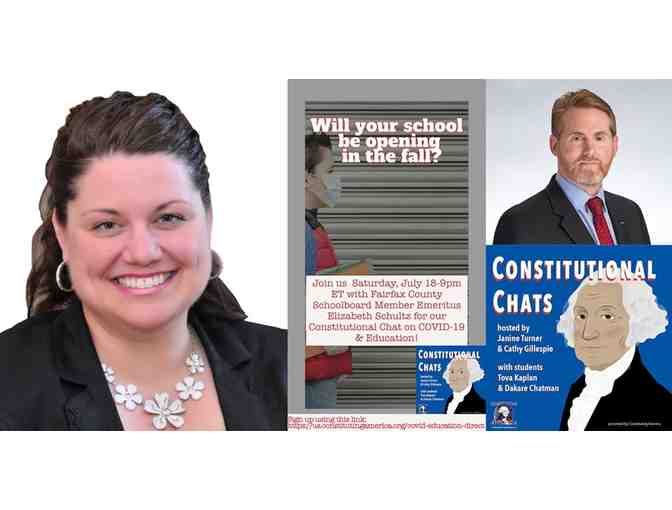 Sponsor a 'Constituting America Chat' with a Great American for U.S. Kids!