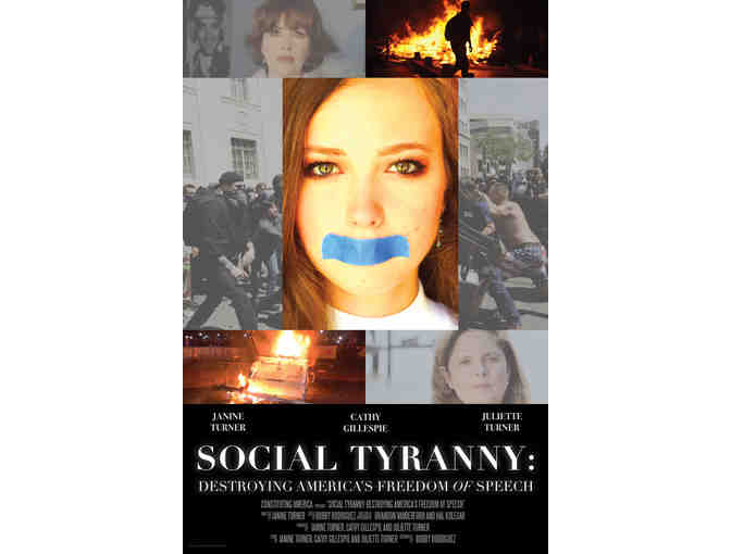 Constituting America's Documentary: Social Tyranny. Janine Turner Autographs!