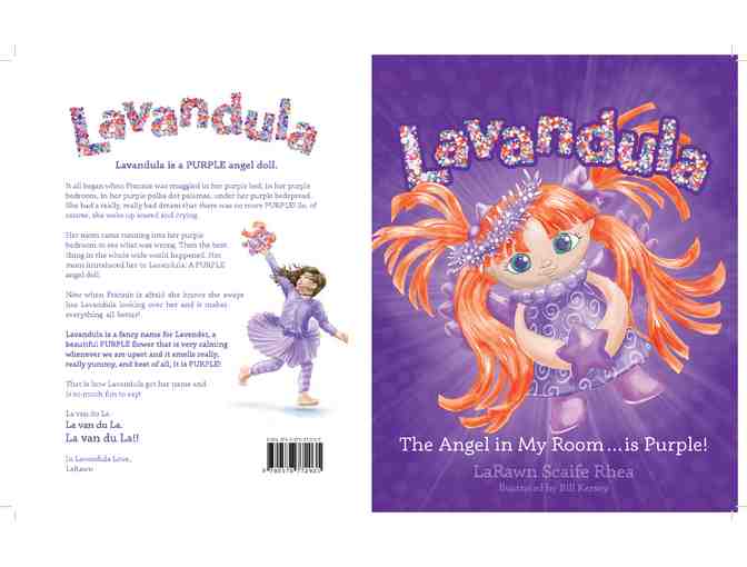 The Angel in My Room.... is Purple! NEW Book by LaRawn Scaife Rhea!