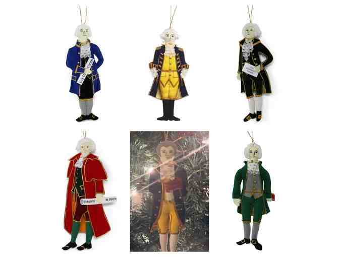 Founding Fathers Ornament Set