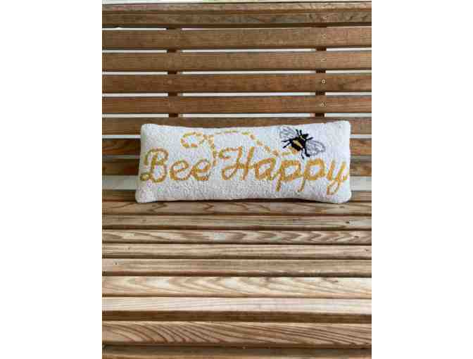 'Bee Happy' Pillow