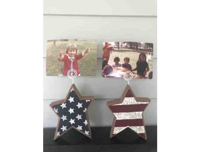Stars and Stripes Picture Holders